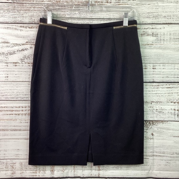 H & M SIZE 8‎ BLACK PENCIL SKIRT WORK GUC - Picture 5 of 10